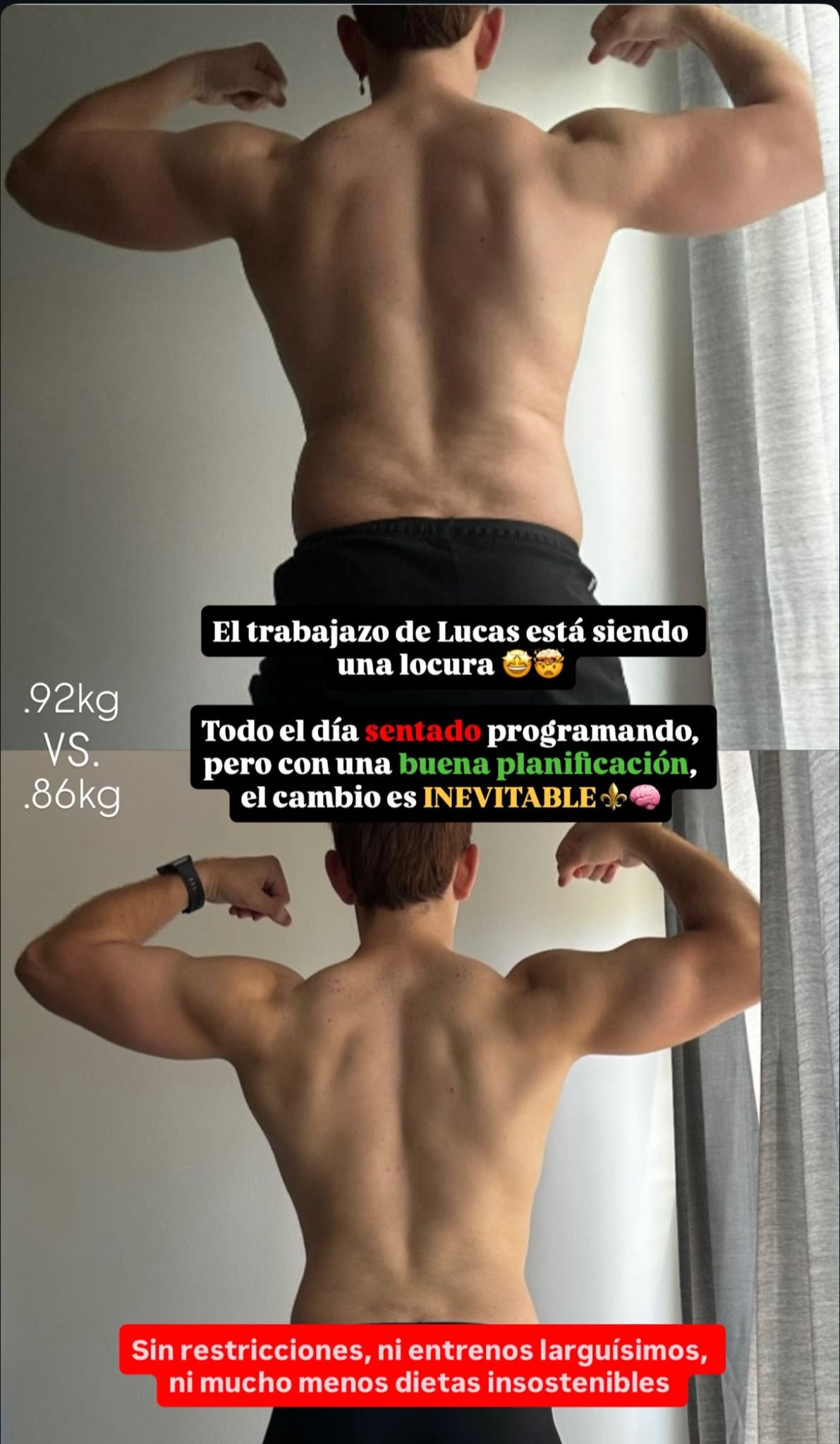 Testimonio de un cliente por WhatsApp
